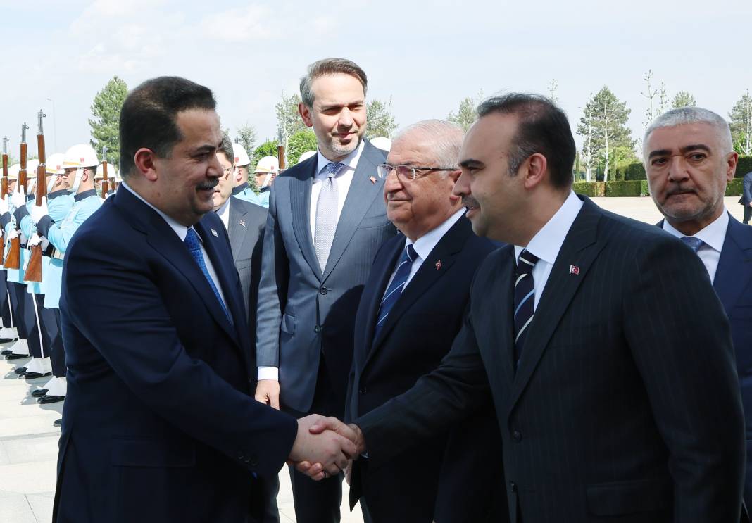 Irak Başbakanı Ankara’da! Külliye’de resmi tören: Sudani’den güç birliği mesajı... 26